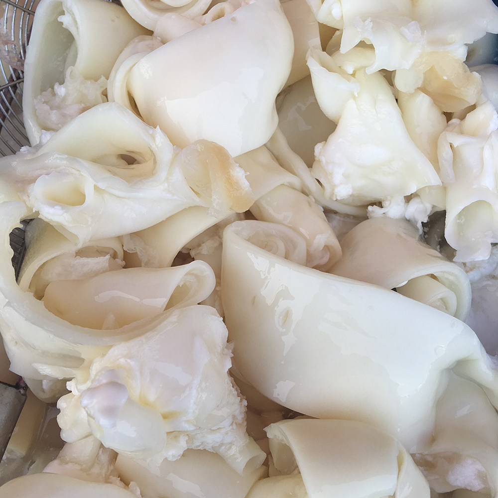 新鲜水发黄喉10斤装 酒店火锅店 带油黄喉 真空包装