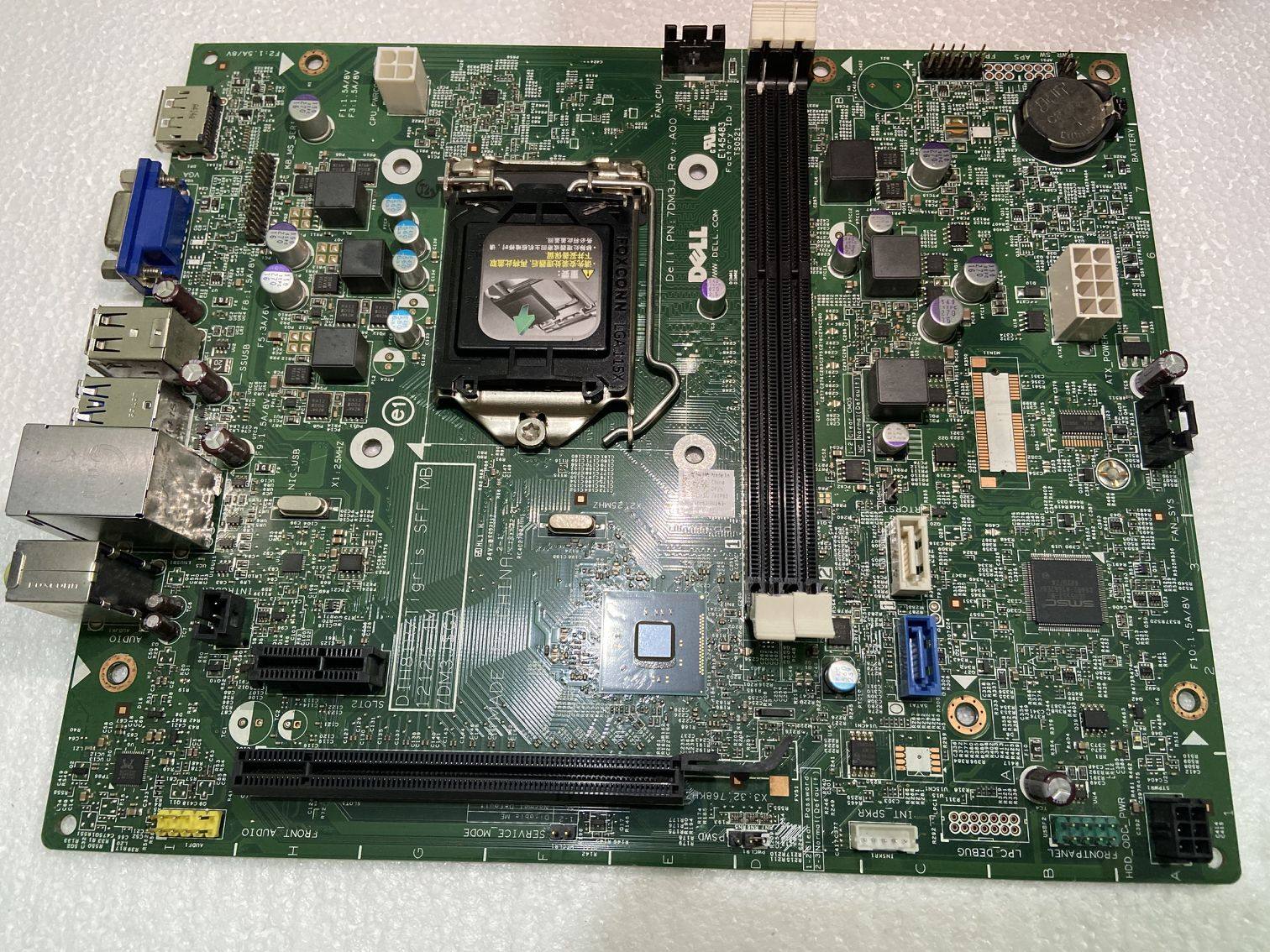 包邮dell戴尔optiplex3020sff主板1150h81dih81rowmj54主板