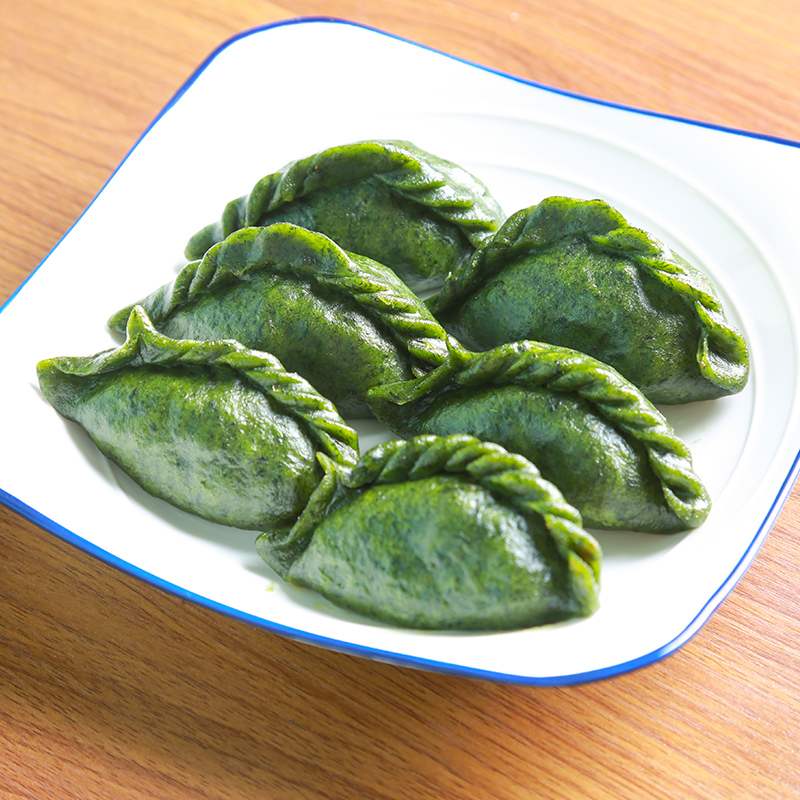 清明江西饺子手工状包婺源小吃米果特产艾叶传统中式糕点