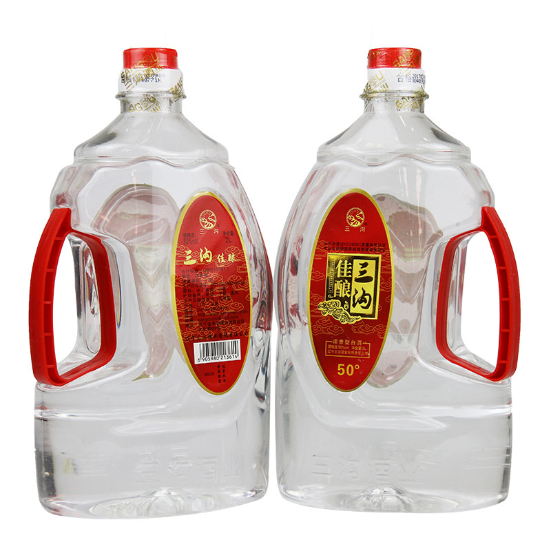 辽宁特产三沟老窖佳酿2l桶浓香型纯粮白酒国产白酒