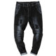 Large size jeans male fertilizer to increase the fat fall loose elastic feet plus velvet pants straight casual trousers Large size jeans male fertilizer to increase the fat fall loose elastic feet plus velvet pants straight casual trousers