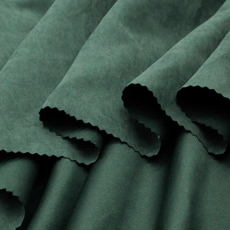 毛绒感桃皮绒布料亲肤柔软服装面料麂皮手工diy海绵垫