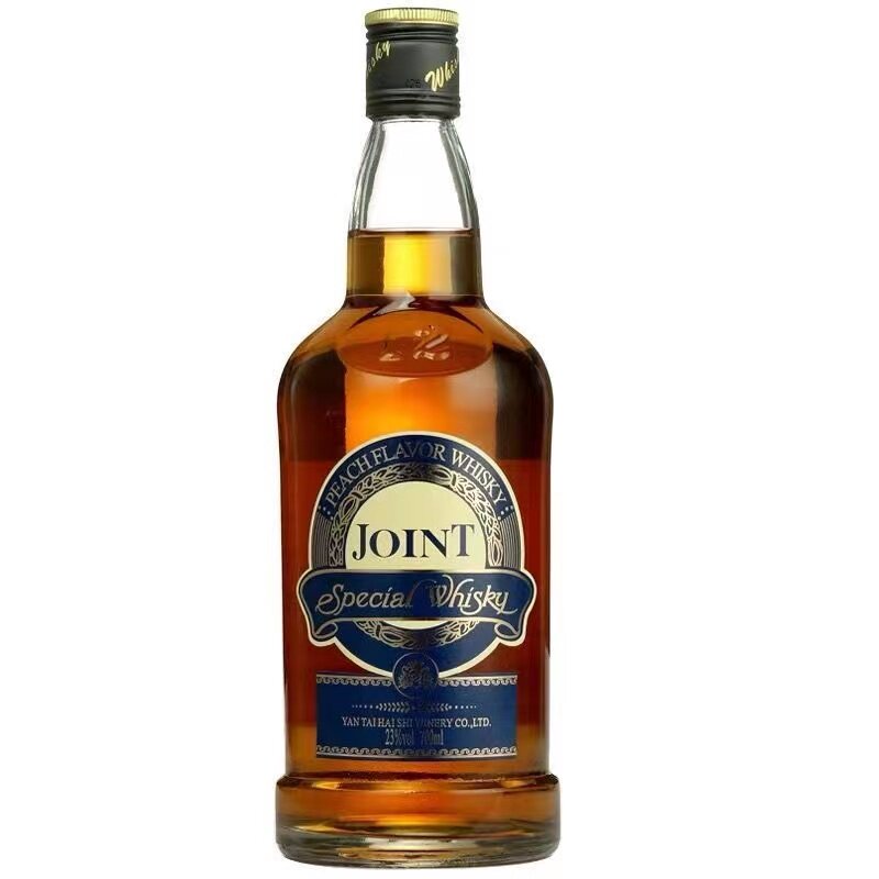 威士忌正品行货23度乔恩特恩特桃味700ml酒吧充场酒暖场威士忌
