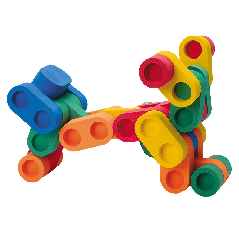 台湾weplay原装幼儿园儿童玩具积塑大型建构搭建百变感统训练器材