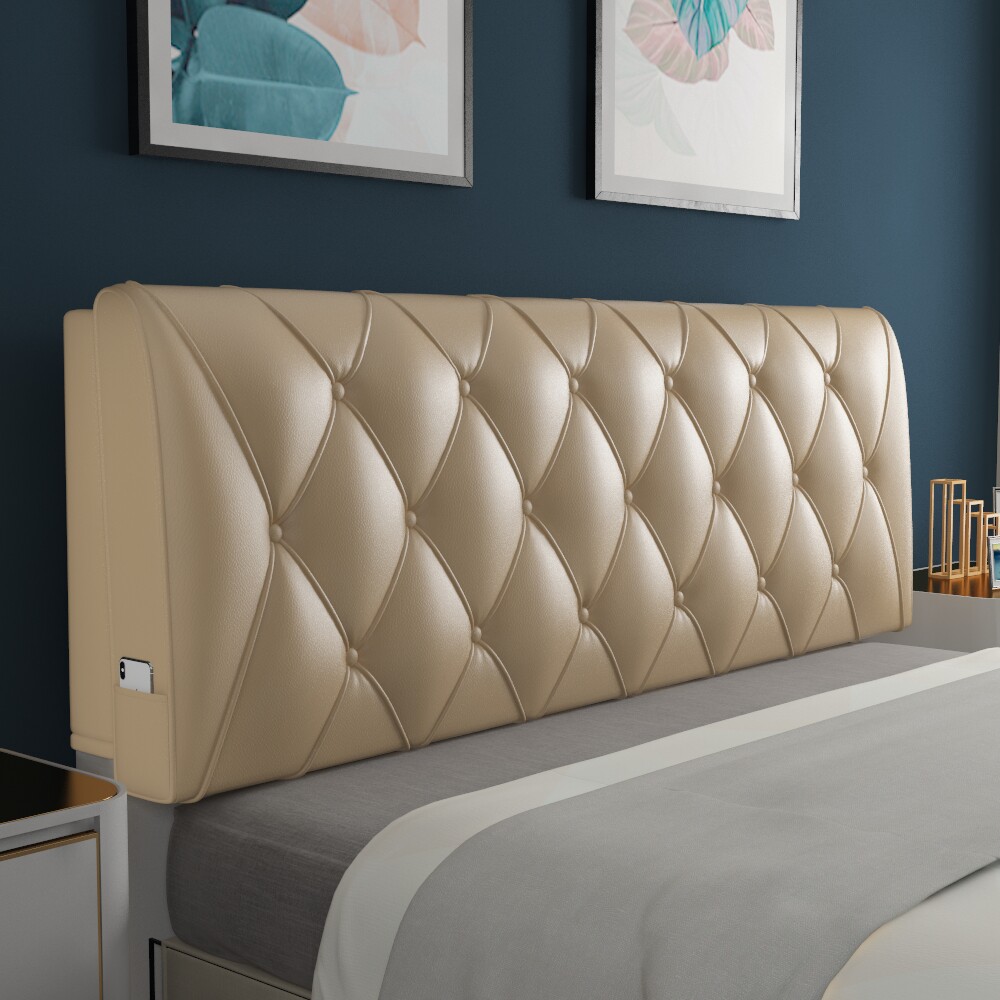 靠背床头皮款靠垫双人榻榻米软包头罩垫枕床头板靠垫