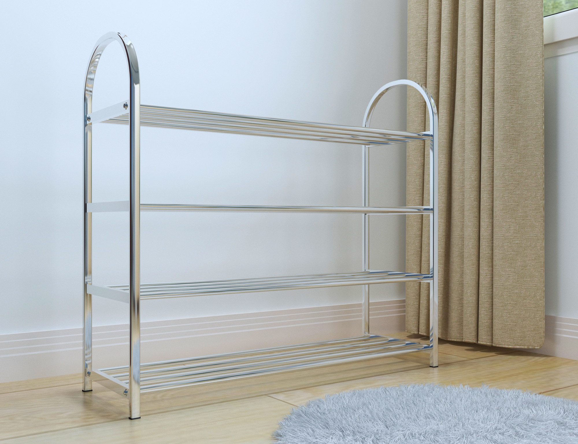 鞋架不锈钢鞋柜多层简易家用宿舍收纳经济型特价鞋架