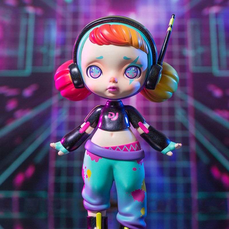 toycity玩具城市laura劳拉电音少女大娃dj潮玩潮玩盲盒