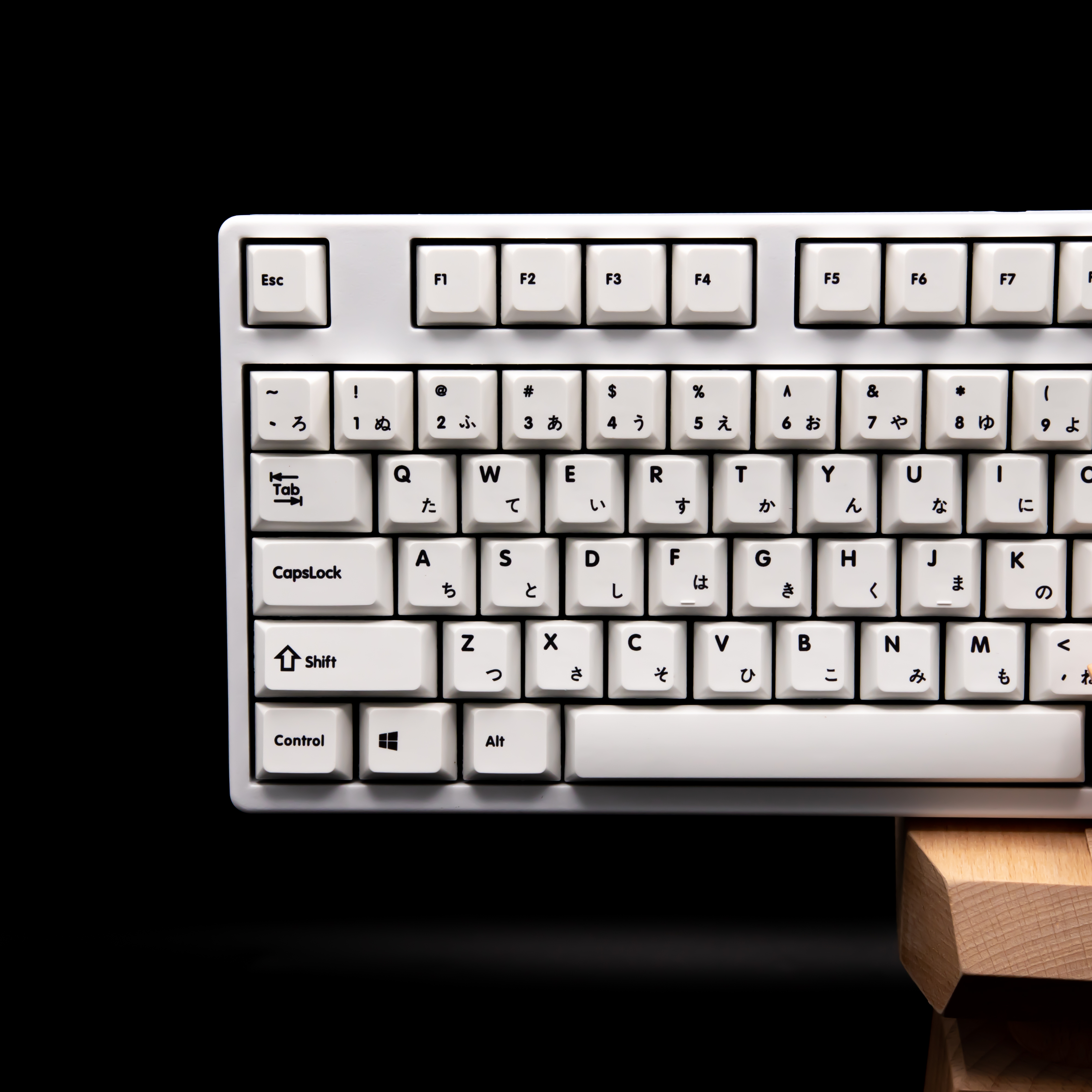 极简白键帽原厂高度键大全套增补pbt热升升华键盘