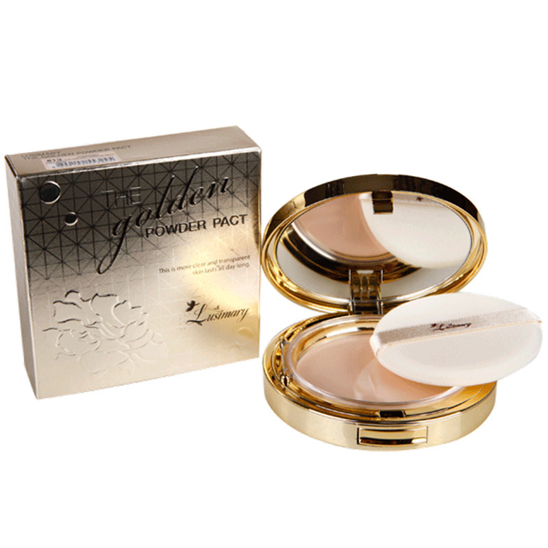 包邮韩国露丝玛丽芳香香丝滑粉粉饼持久保湿遮瑕粉饼