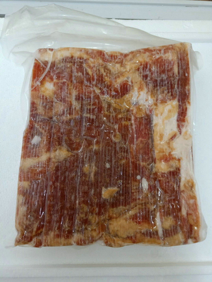 培根雨润烟熏2kg美式腌肉肉片精制酒店西餐培根
