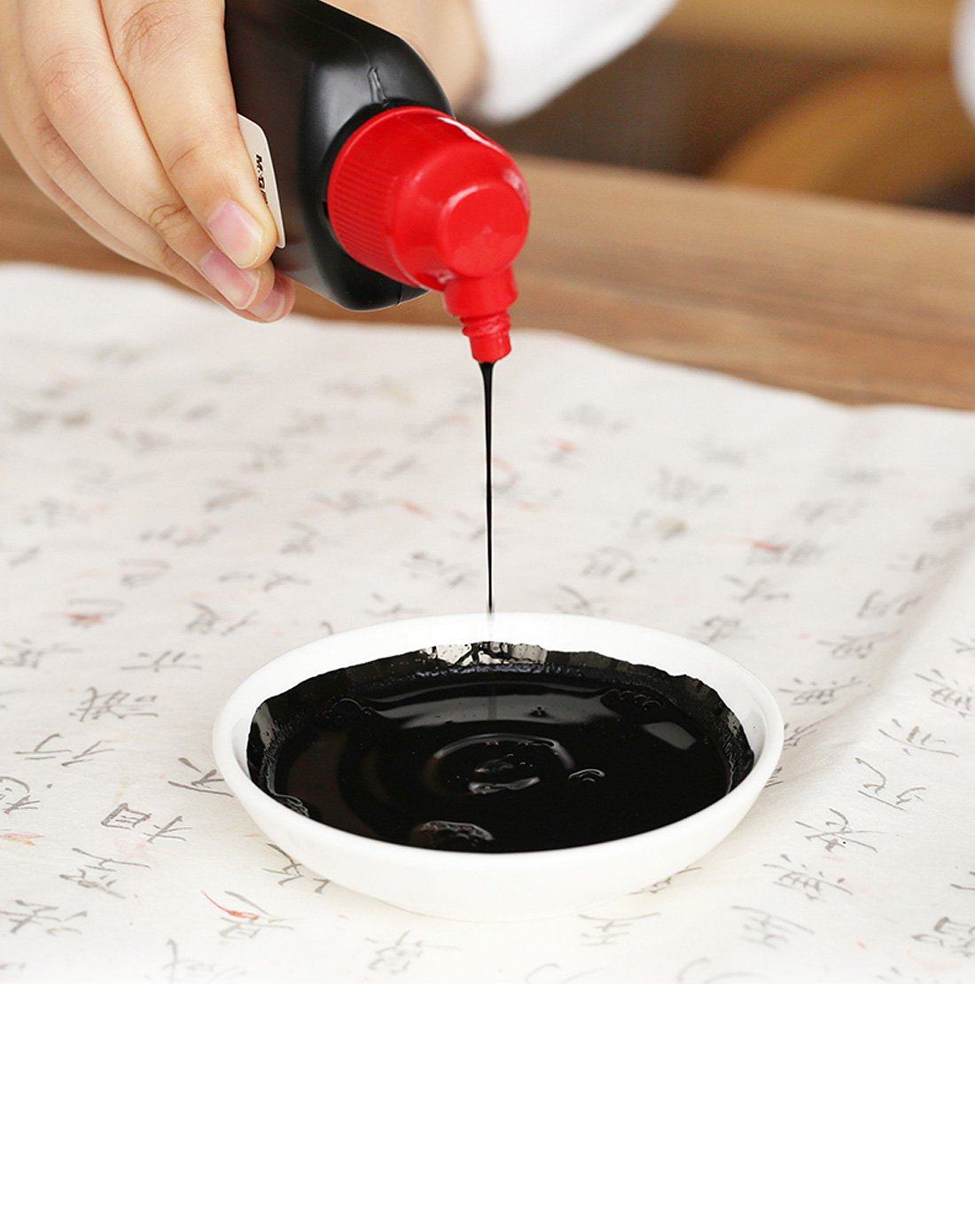 墨水晨光100ml速干墨汁500ml文房四宝书法书画国画文房墨汁