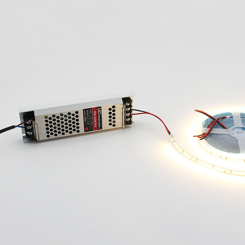 变压器220v12v24v静音超薄led灯带电源电源线线条led灯带