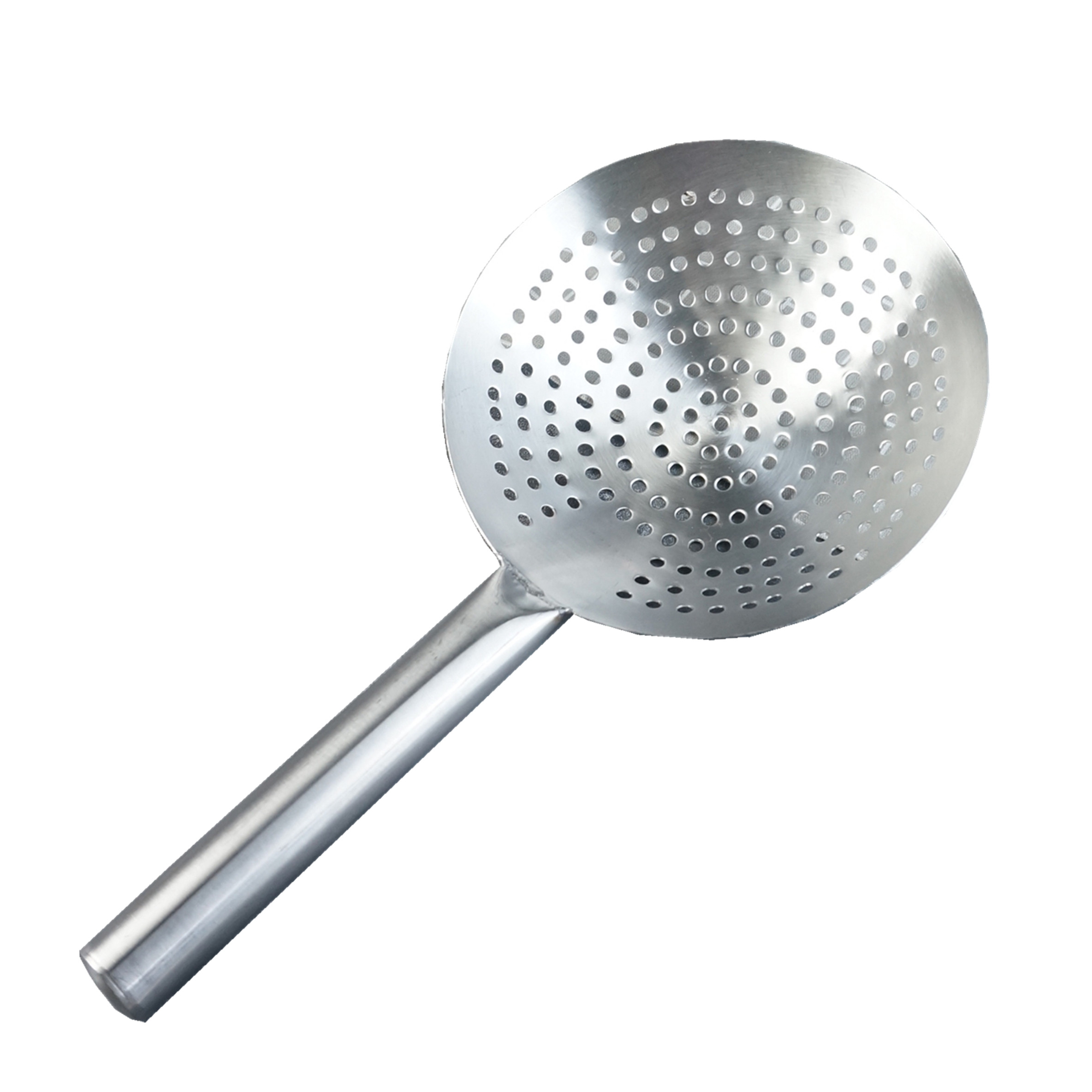 特厚不锈钢油缸漏勺家用厨师商用过滤网筛油盆漏勺