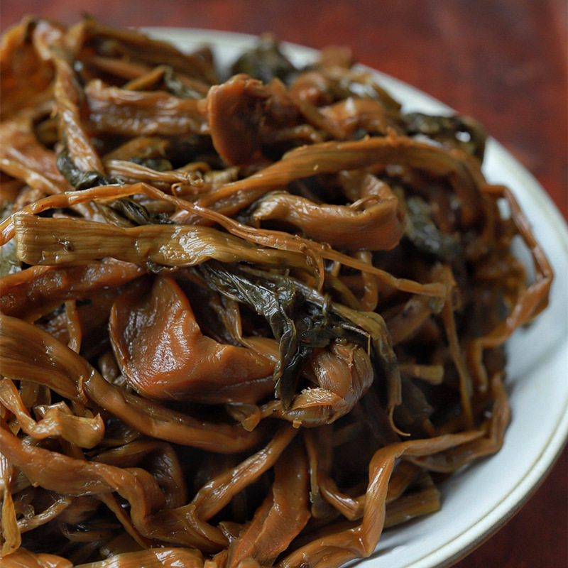 正宗四川宜宾特产整条芽菜长条根条腌制制盐腌制