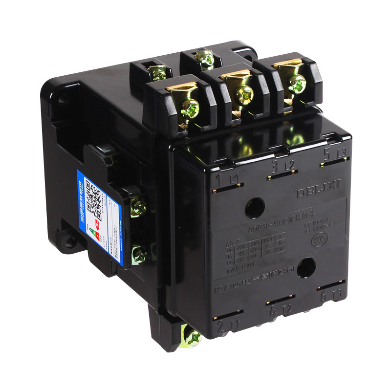 cdc10-40德力西40a安cj10交流接触器2开2闭cjt1电压220v 380v 36v
