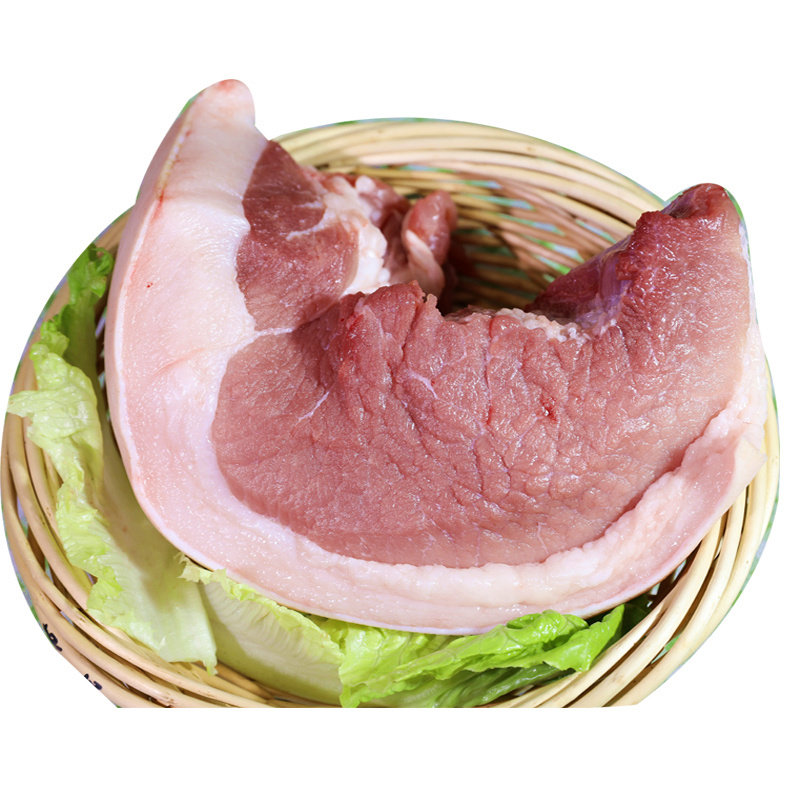 新鲜猪后腿肉土猪肉现杀前尖农家喂养生猪肉生鲜笨猪肉3斤装包邮