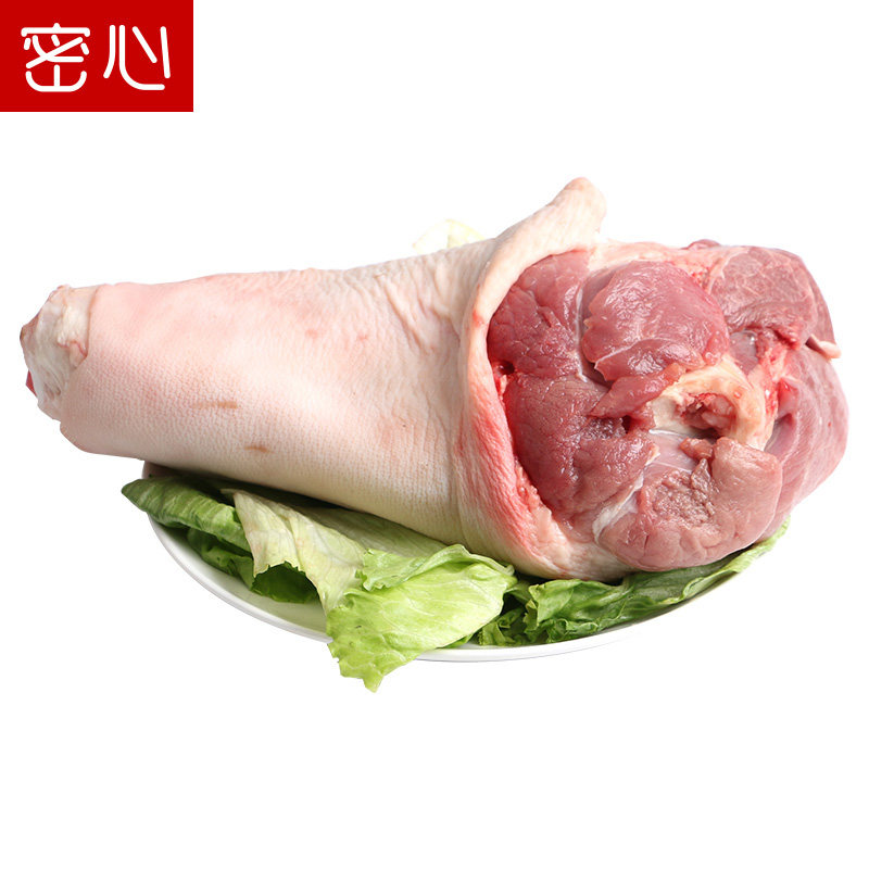 肘子新鲜蹄膀蹄髈生鲜速冷冻土猪肉小前农家生猪肉