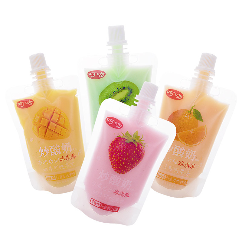 风味高颜值酸奶吸吸果冻冻奶昔风学生早餐下午茶果冻