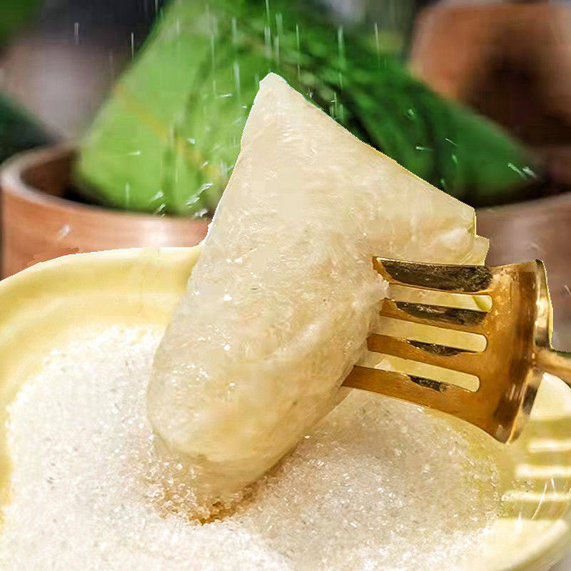 素粽冲量新鲜清水白米粽子糯米蜜枣豆沙甜粽粽子