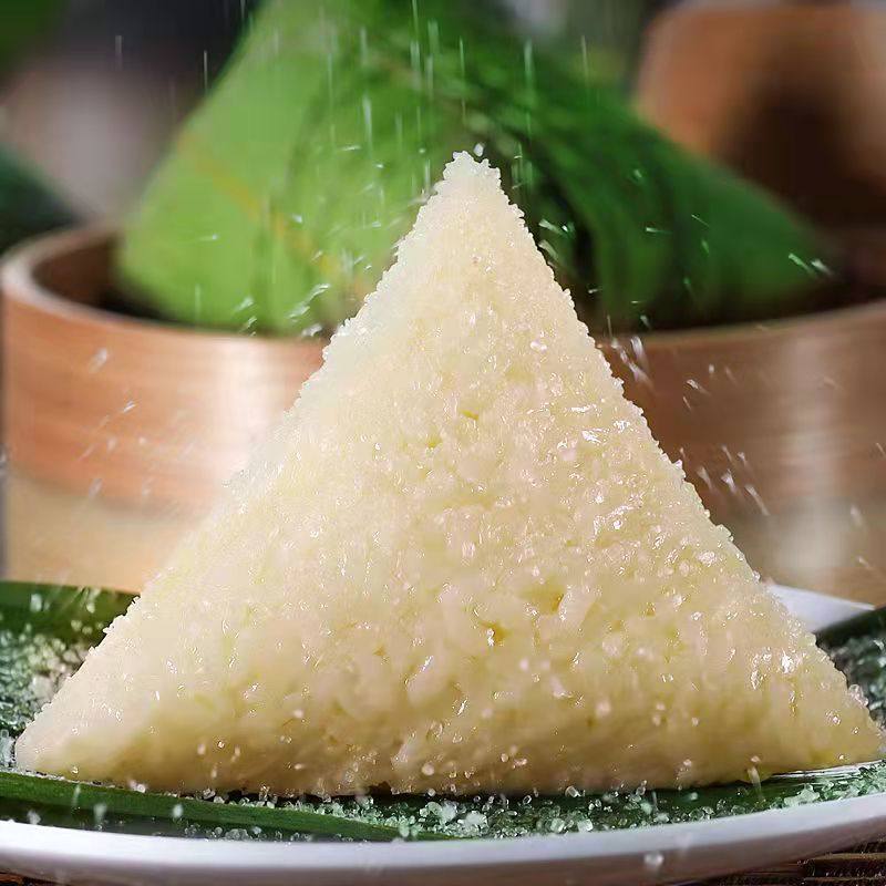 素粽冲量新鲜清水白米粽子糯米蜜枣豆沙甜粽粽子