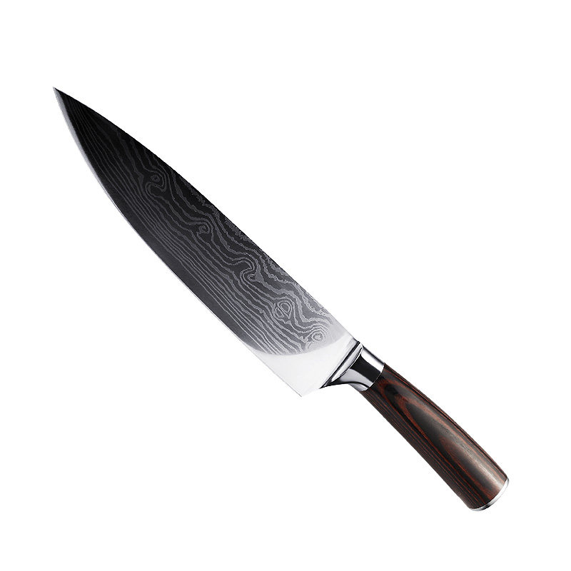 不锈钢水果切菜切肉厨房菜刀尖刀尖头杀鸡放血菜刀