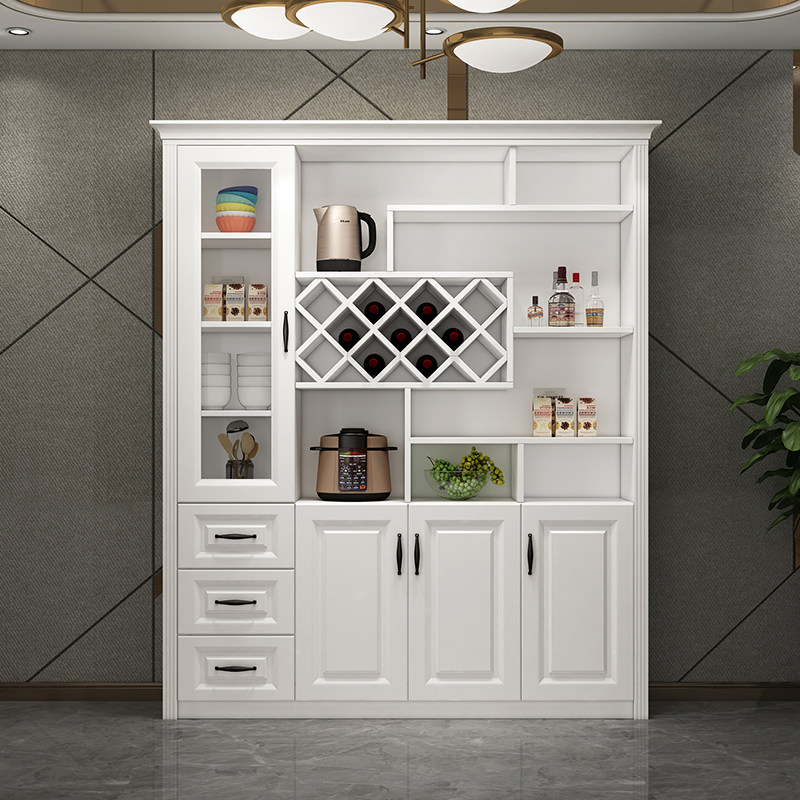 定制定做整体酒柜餐边柜子一体客厅饭厅靠墙餐厅现代简约简欧风格