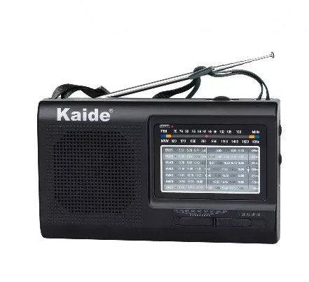 kaide凯迪kk2005b直流波段便携式台式老式收音机老人收音机