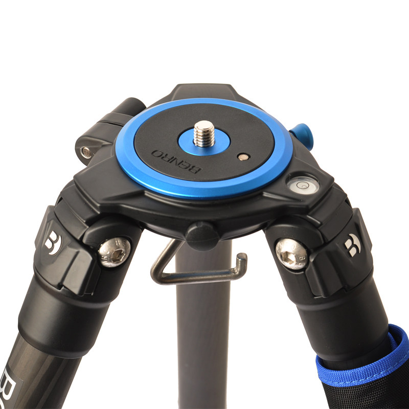 百诺benroc3780tn组合式32mm碳纤维脚管中轴4节三脚架脚架