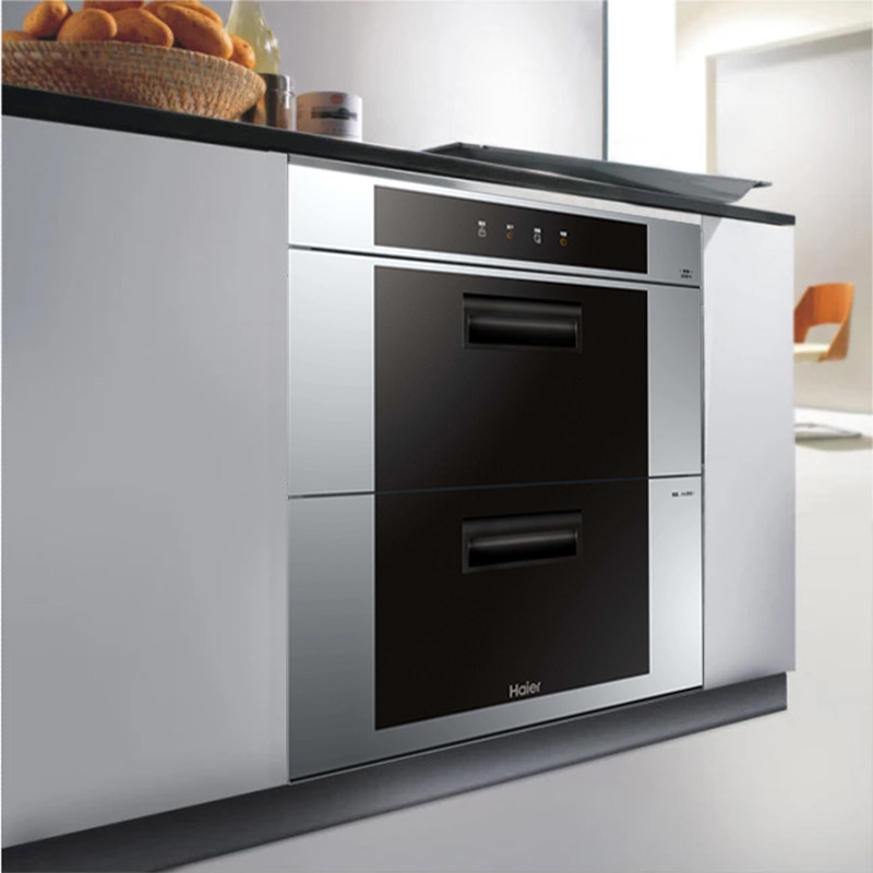 haier/海尔 zqd90f-9 消毒柜嵌入式海尔小型 家用90升消毒碗柜