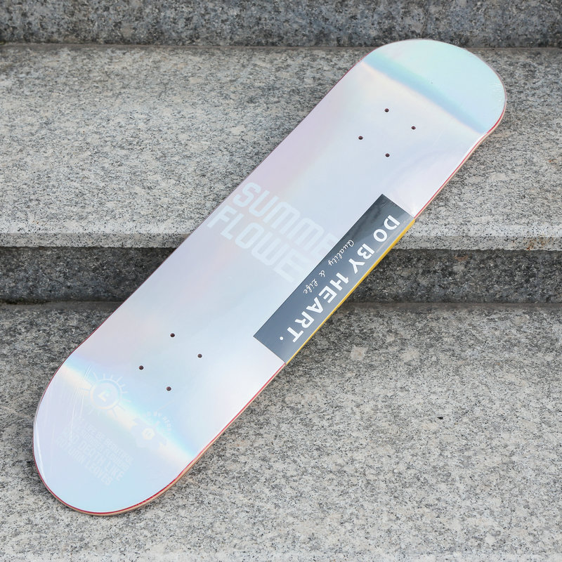 滑板日记dbh专业滑板车双翘板面秋叶白夏花夏花滑板