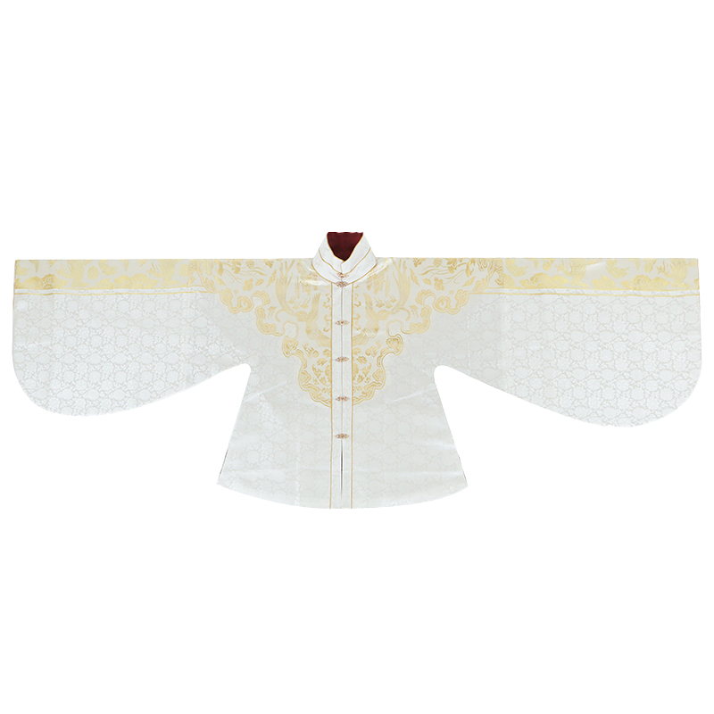 明堂凤歌鸾舞原创汉服织金竖领对襟短袄精品礼服汉服