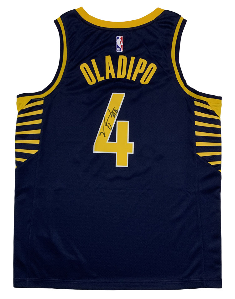 维克维克多多奥拉迪亲笔签名球衣4号步行者篮球文化