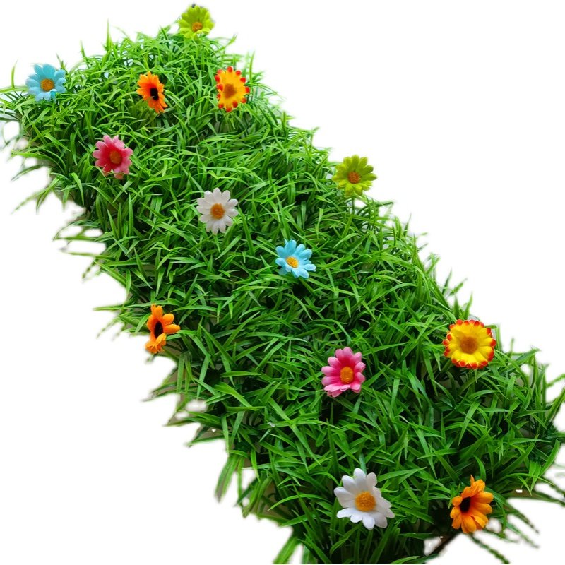 仿真草坪植物餐厅隔断装饰草皮幼儿园阳台人工仿真花