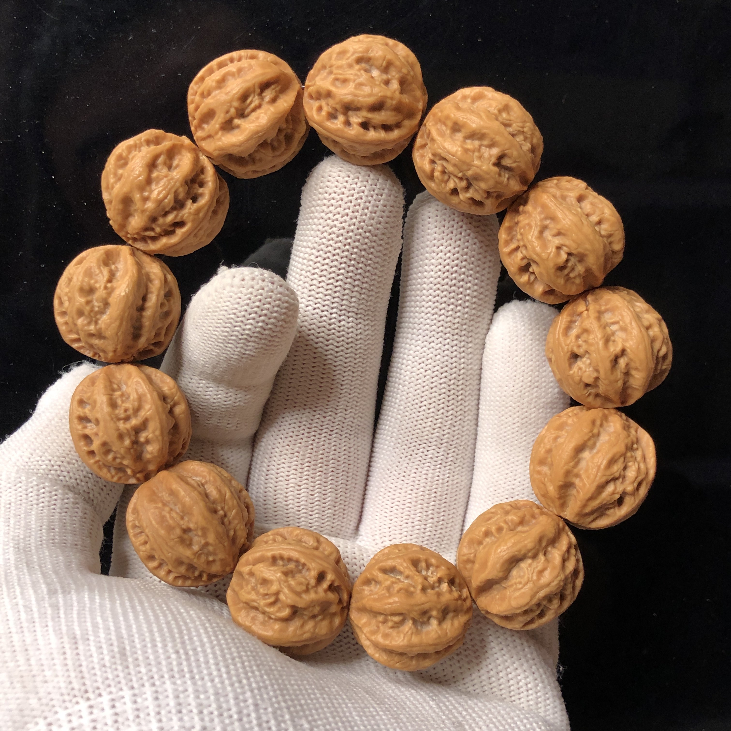 栗子兄弟精选小核桃秋子手串手持门头沟野生八楞手串