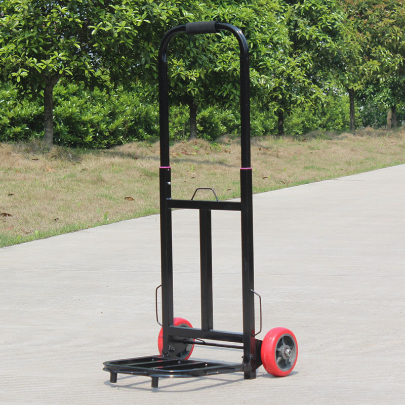 杰适拉车行李车拖车进货货车折叠两轮买菜购物车便携购物车