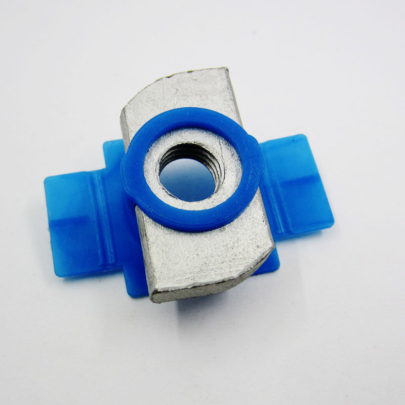 配件光伏塑翼螺母m8m10方型压型钢配套热镀镀锌螺母
