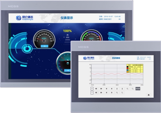 15寸昆仑通态触摸屏mcgstpc1570gi人机界面触摸屏
