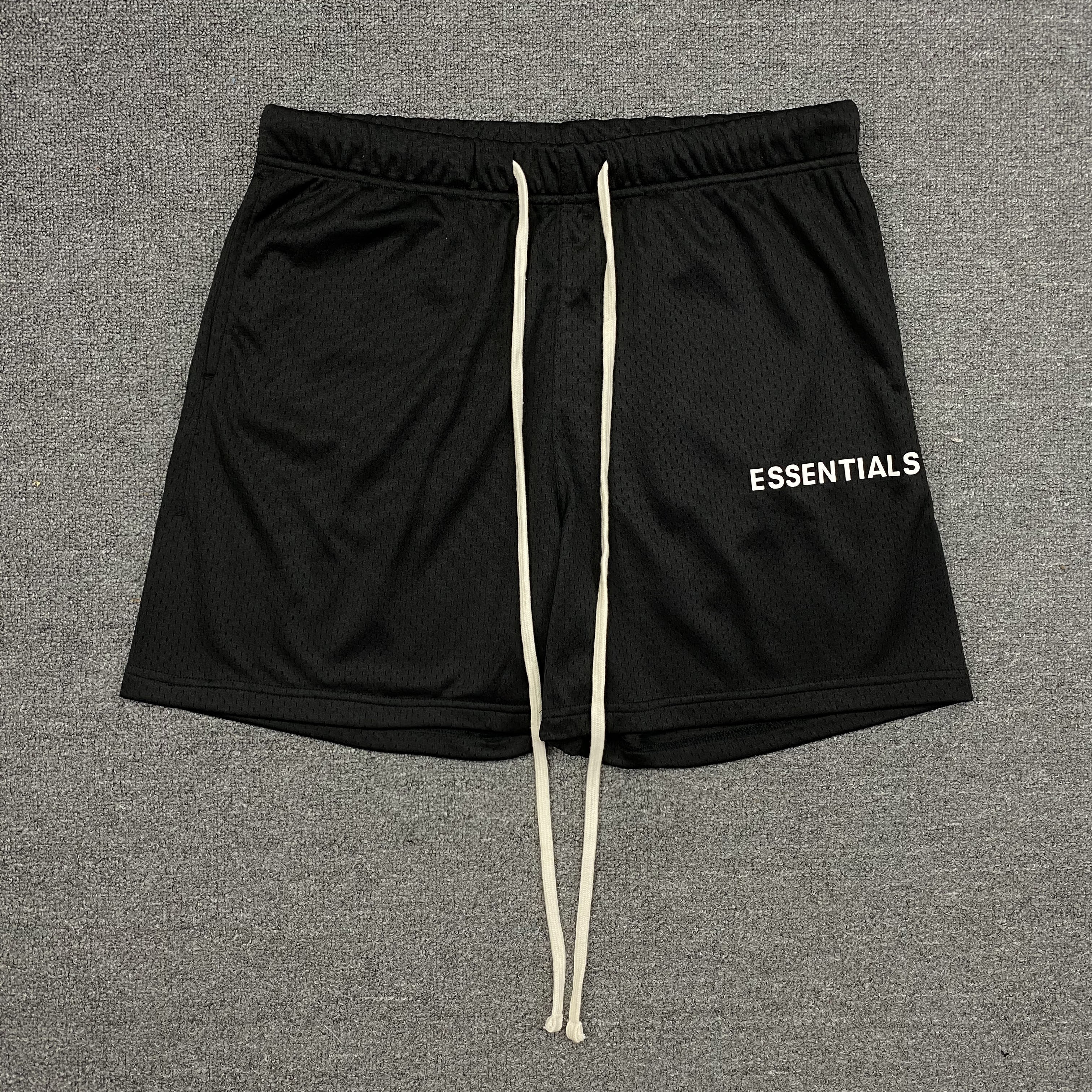 fogessentials复线网眼短裤fearofgod五分裤宽休闲裤