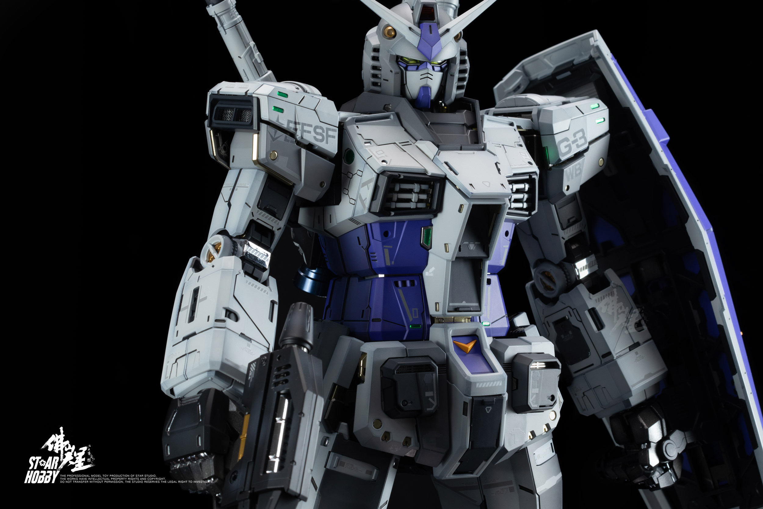 天星代工万代60pgu元祖高达g3配色高达模型专区