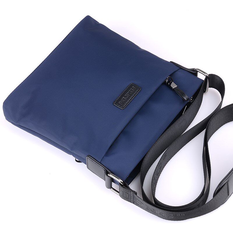 男包牛津布单肩包斜挎包男士包包背包休闲挎包小包帆布牛津纺竖款