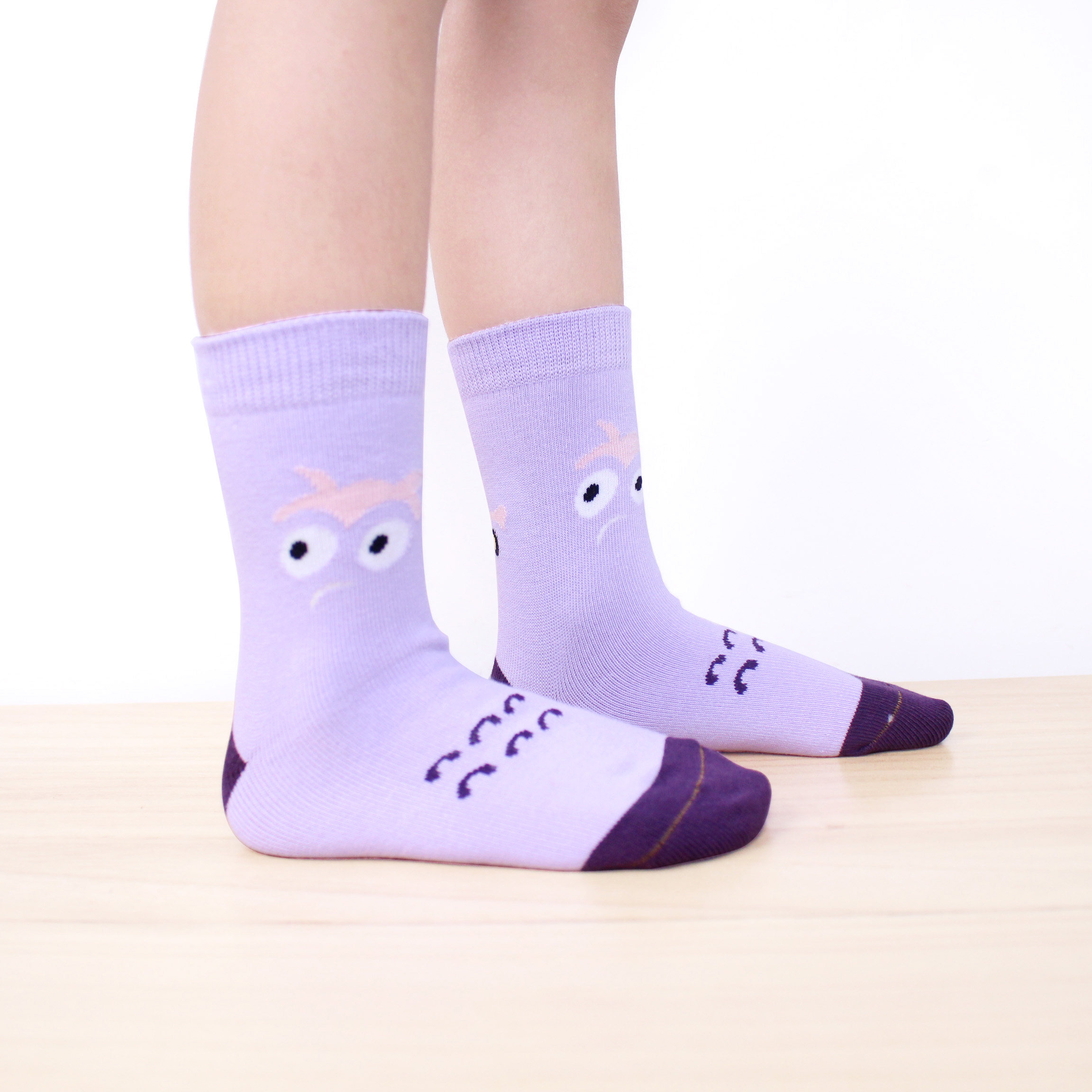 七巧板春秋新款儿童袜子纯棉女男童3-5-7-9-12岁中筒厚棉袜中大童