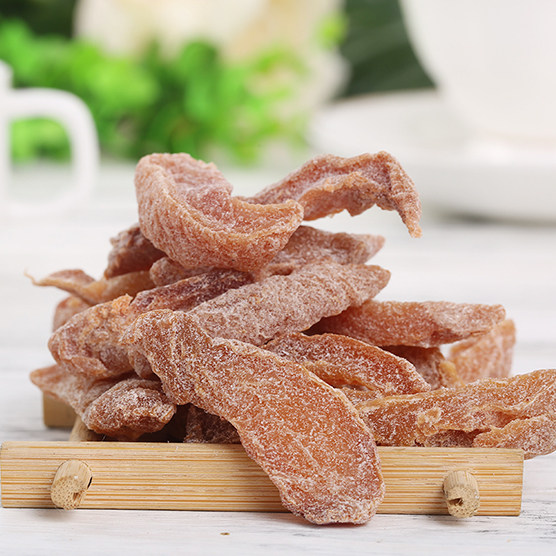 干果马林盐津桃条160gx2瓶桃果脯新兴凉果蜜饯桃干