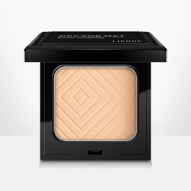 liphop丝绒粉饼定妆遮瑕修饰控油干湿两用学生散粉修容蜜粉粉底液