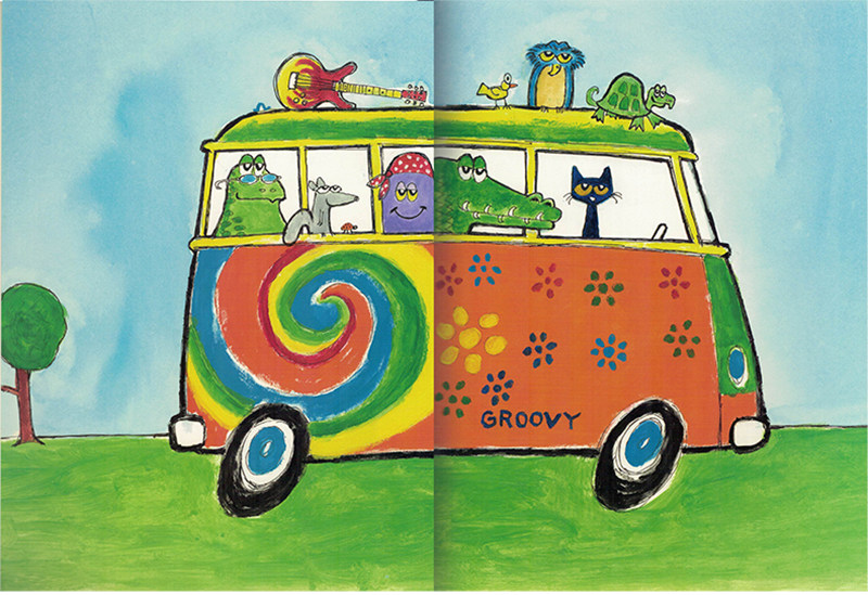 pete the cat and the new guy 皮特猫和新伙伴 eric litwin 艾瑞克利