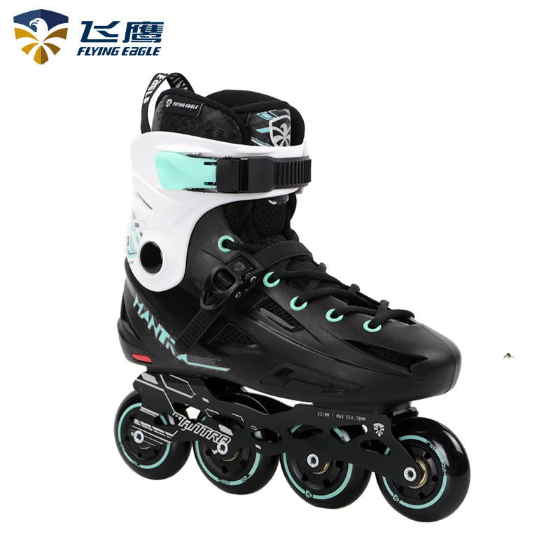 飞鹰轮滑鞋mantra成人初学直排轮滑溜冰成年男女花式休闲平花刹车