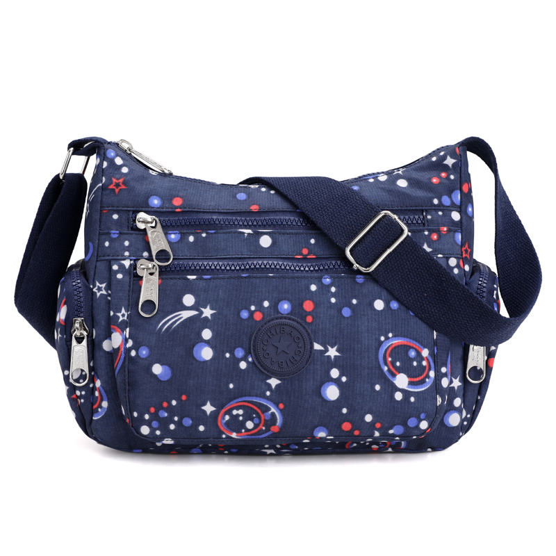 驰豹新款多层大包包女包斜挎包帆布轻便单肩女士牛津斜挎妈妈布包