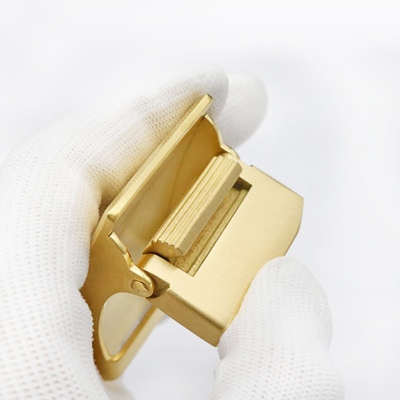 简约男士皮带扣头不锈钢无孔无牙腰带扣弹簧扣无齿无卡槽防过敏