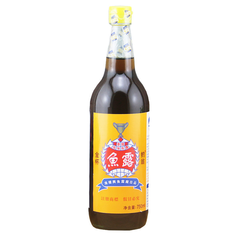 鱼露正宗钓翁金杯750ml2瓶泰国风味虾油调料鱼露