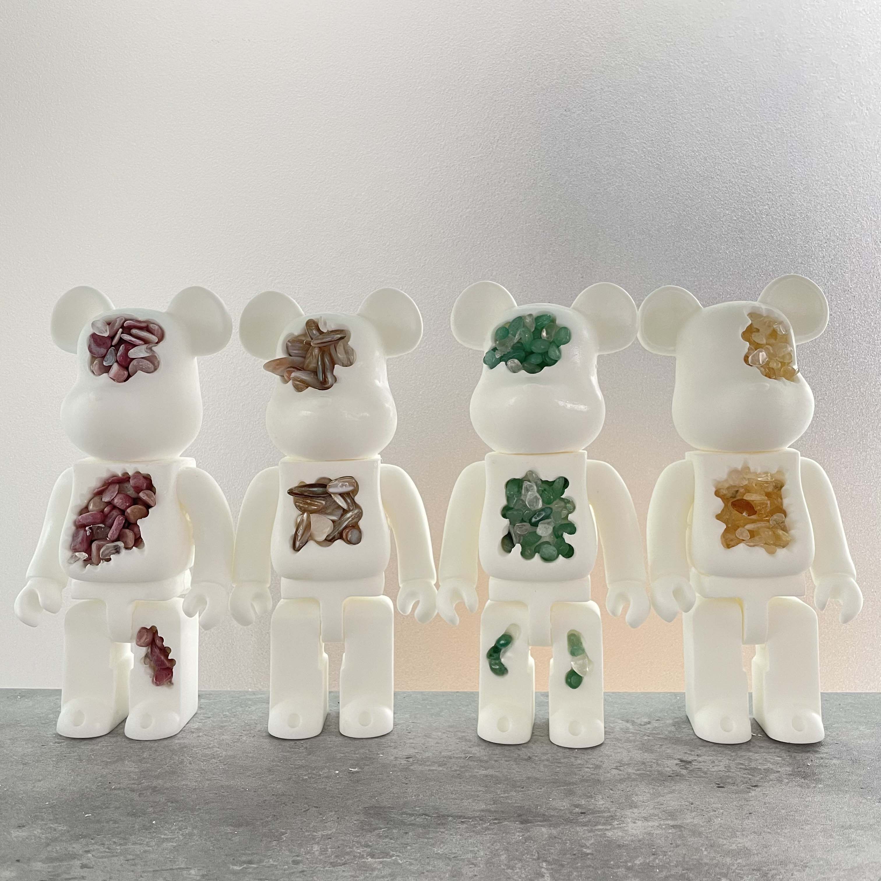 berbrick新款树脂熊潮玩手办熊模型模型摆件侵蚀破坏潮玩盲盒