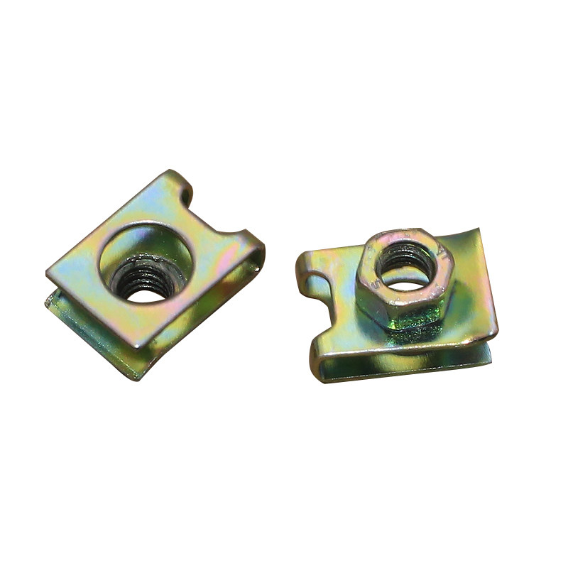 通用汽车牌照前后保险杠固定螺丝底座卡扣卡子u型夹子配件